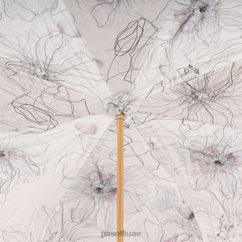 مظلة | 189 5l976-3 m17 - مظلة عاجية رائعة، قماش مزدوج PASOTTI Z446V390